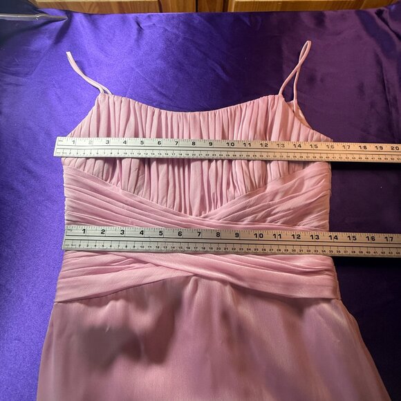 ๐BELSOIE Beautiful Cherry Blossom Chiffon Evening - Prom -Formal Dress w/Train - Picture 12 of 16